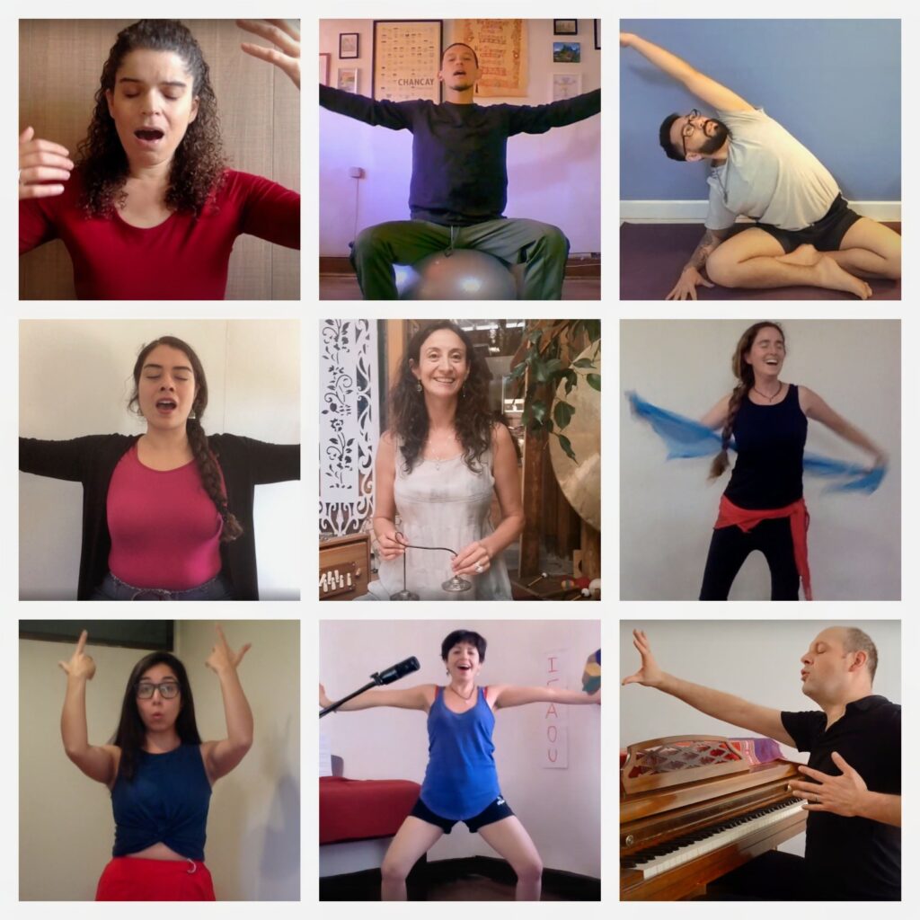 encuentro vocal collage